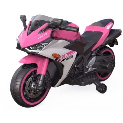 Ηλεκτροκίνητη Παιδική Μηχανή Τύπου Yamaha R3 12V σε Ροζ Χρώμα 412260P Ηλεκτροκίνητη Παιδική Μηχανή Τύπου Yamaha R3 12V σε Ροζ Χρώμα 412260P