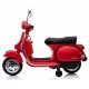 Ηλεκτροκίνητη Παιδική Vespa Licensed Piaggio Vintage 12V Κόκκινη PX150