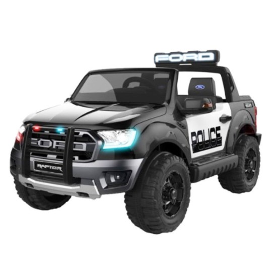 Ηλεκτροκίνητο Παιδικό Αυτοκίνητο Ford Ranger Raptor Police Licensed Μαύρο 12V 301026 Ηλεκτροκίνητο Παιδικό Αυτοκίνητο Ford Ranger Raptor Police Licensed Μαύρο 12V 301026