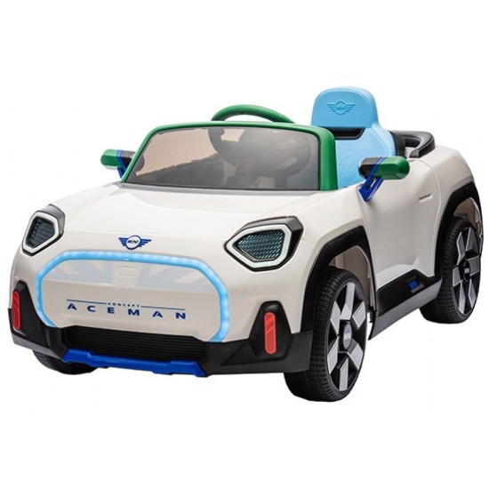 Ηλεκτροκίνητο Παιδικό Αυτοκίνητο Licensed Mini concept Aceman 12V σε μπλε