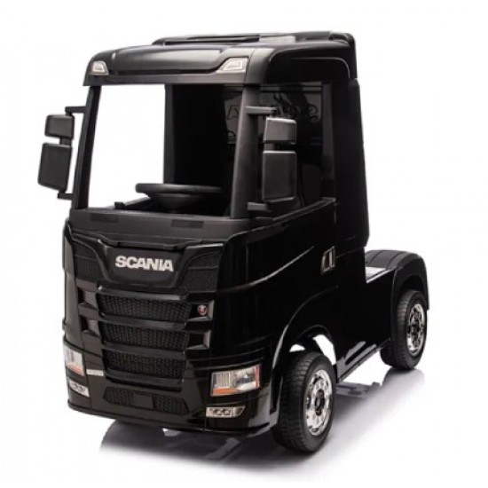 Ηλεκτροκίνητο Παιδικό Φορτηγό Licensed Scania R series 12V με Δερμάτινο Κάθισμα και Λάστιχα Τύπου Αυτοκινήτου Ηλεκτροκίνητο Παιδικό Φορτηγό Licensed Scania R series 12V με Δερμάτινο Κάθισμα και Λάστιχα Τύπου Αυτοκινήτου