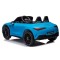 Ηλεκτροκίνητο Παιδικό αυτοκίνητο Licensed Mercedes AMG SL63 12V με δερμάτινα καθίσματα και ελαστικά τύπου αυτοκινήτου σε μπλε