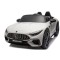 Ηλεκτροκίνητο Παιδικό αυτοκίνητο Licensed Mercedes AMG SL63 12V με δερμάτινα καθίσματα και ελαστικά τύπου αυτοκινήτου σε Λευκό